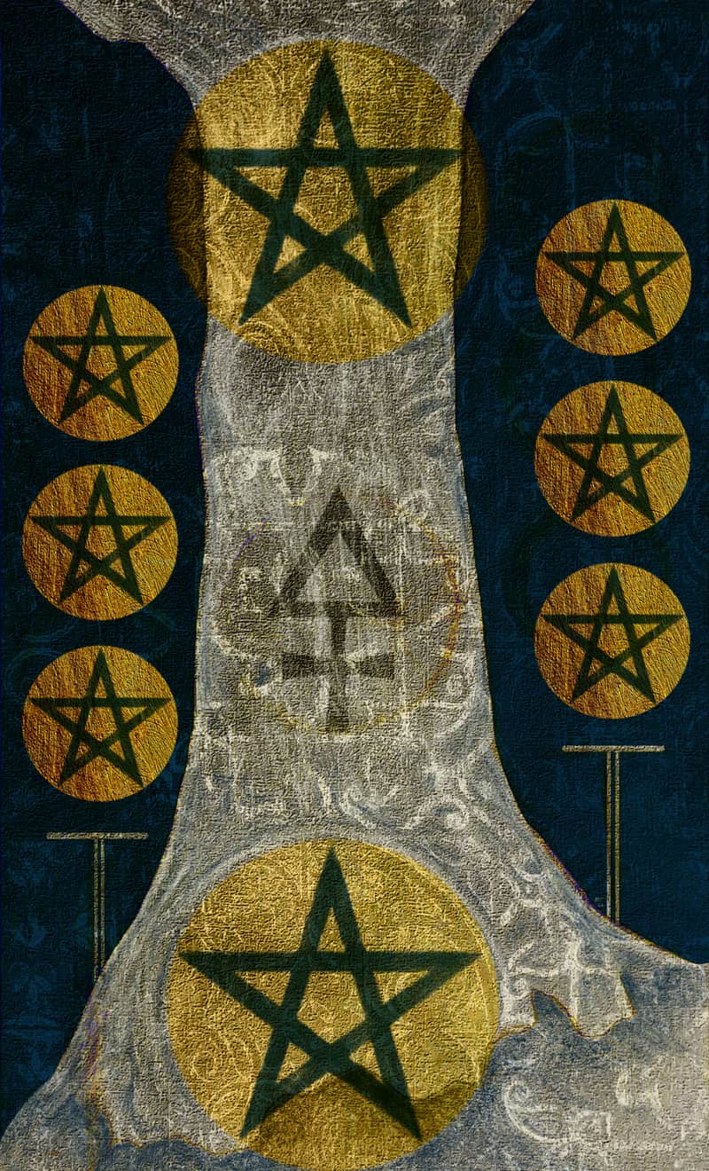 Eight of Pentacles - Sassafras