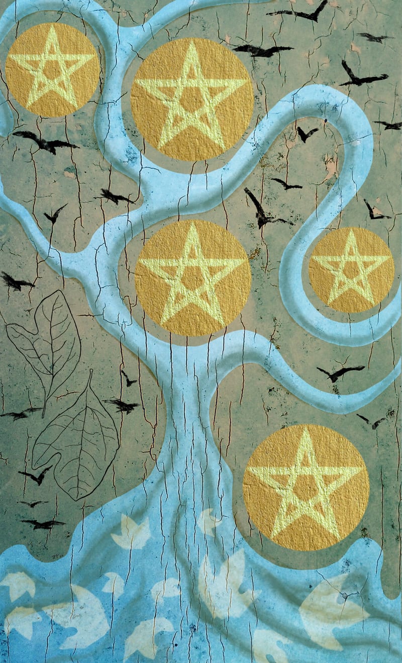 Five of Pentacles - Sassafras