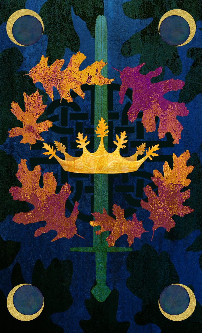 King of Swords - Oak