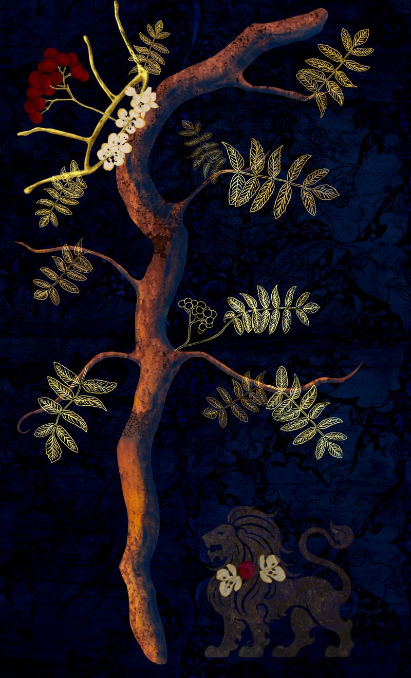 King of Wands - Rowan
