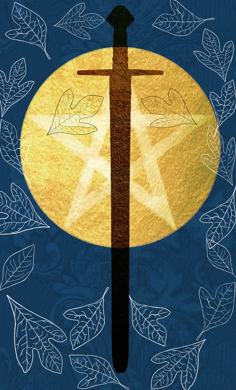 Knight of Pentacles - Sassafras