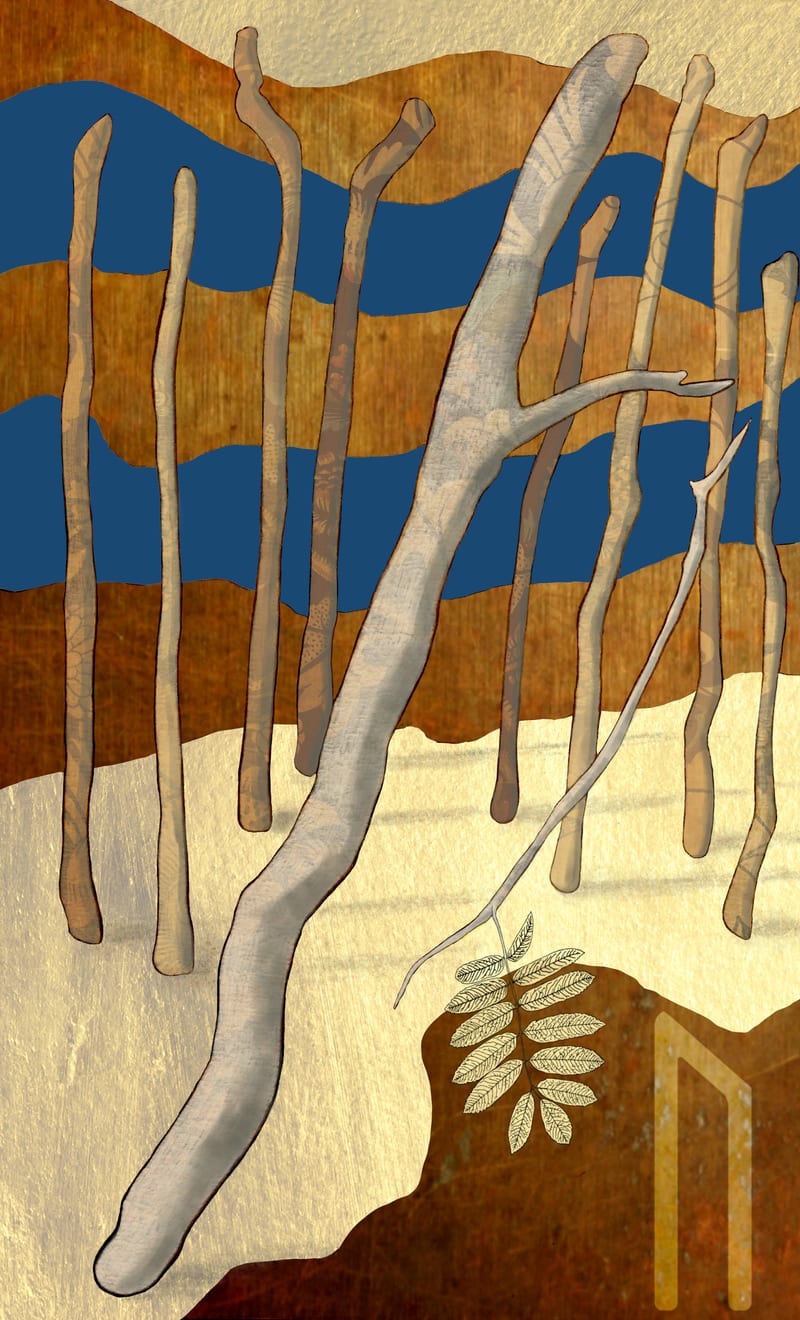 Nine of Wands - Rowan
