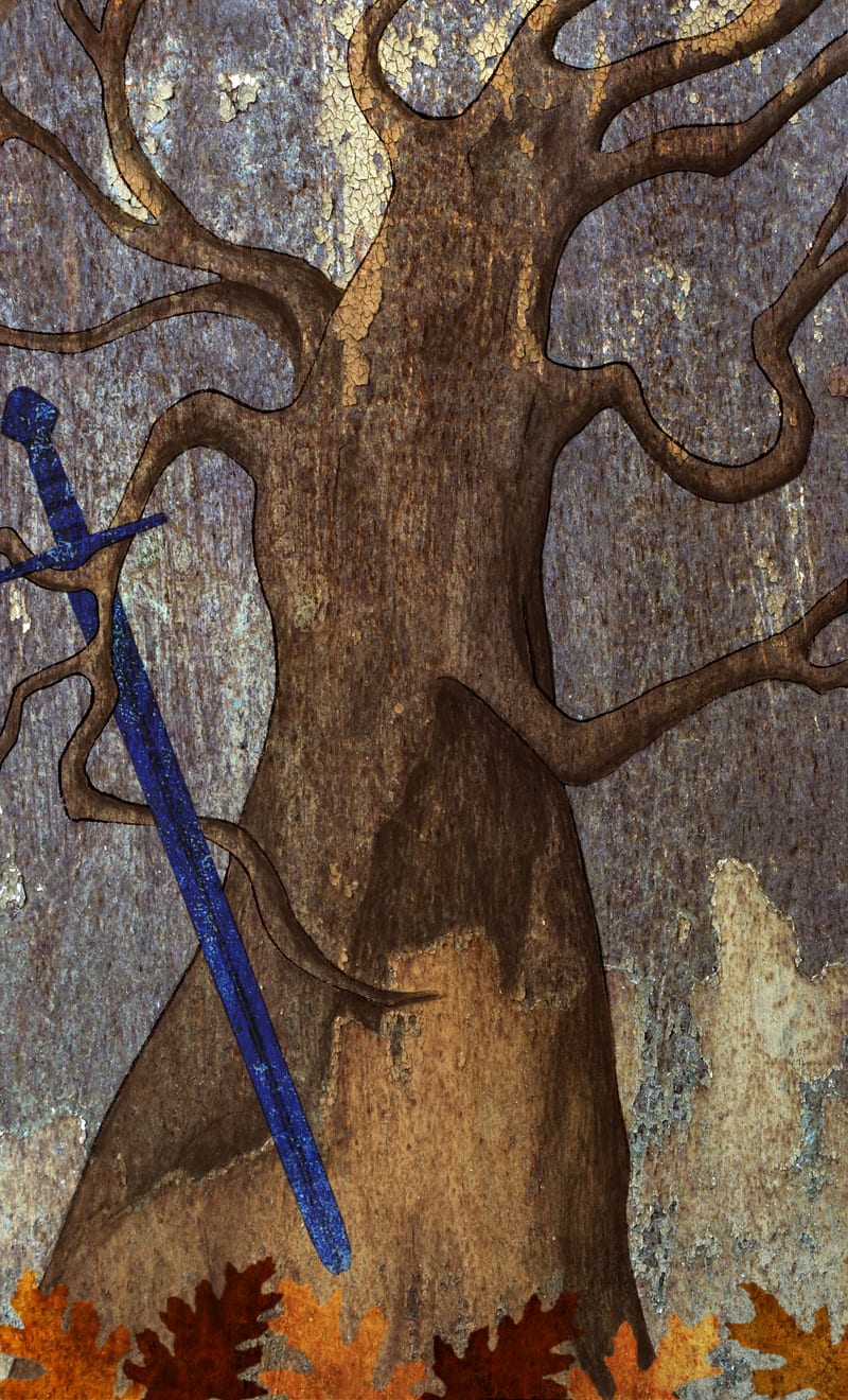 Page of Swords - Oak