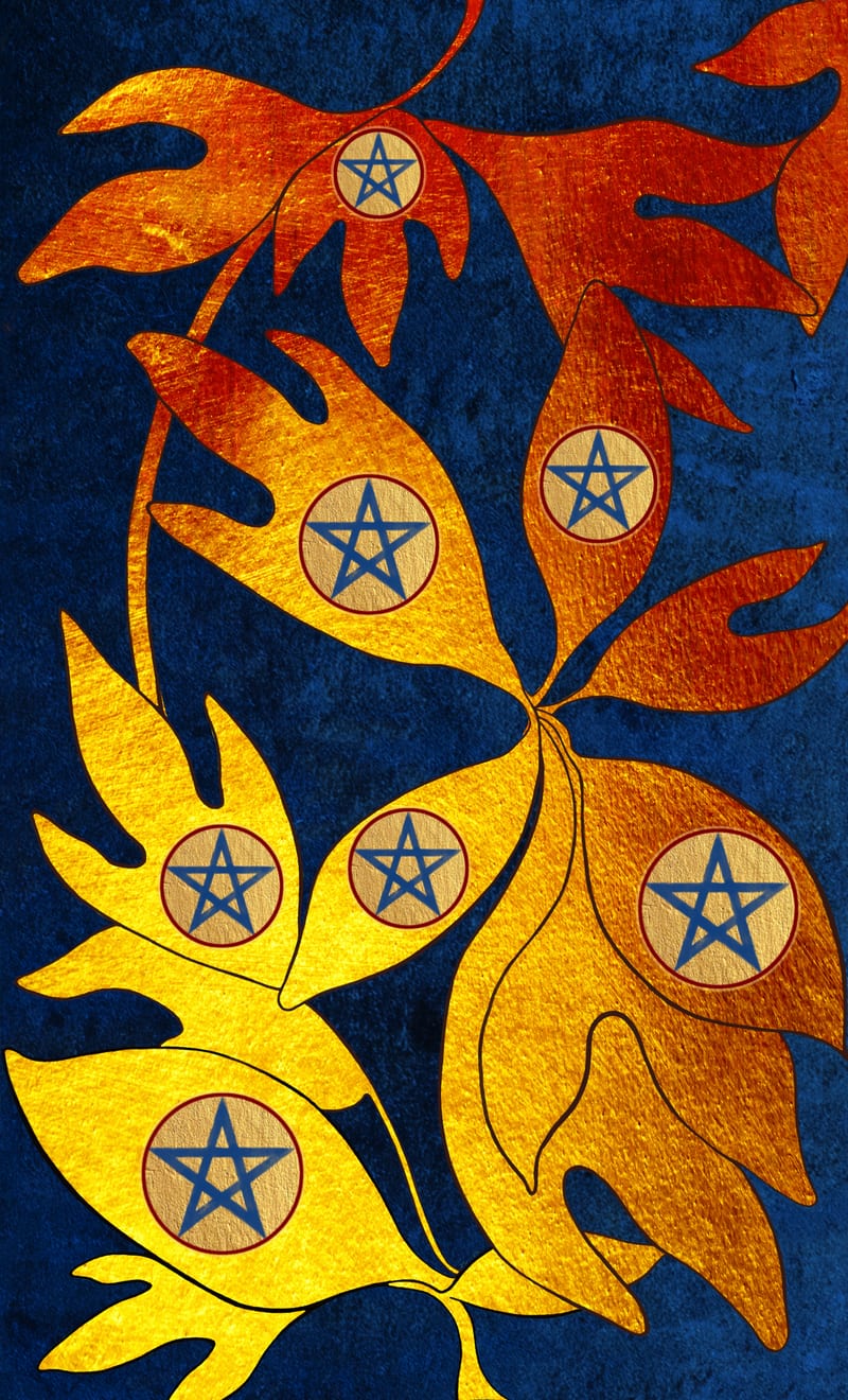 Seven of Pentacles - Sassafras