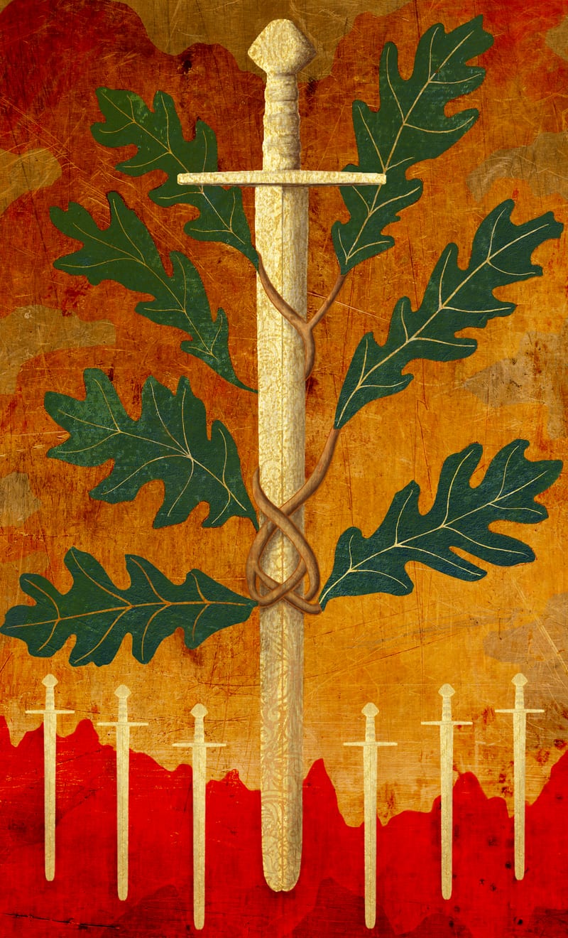 Seven of Swords - Oak